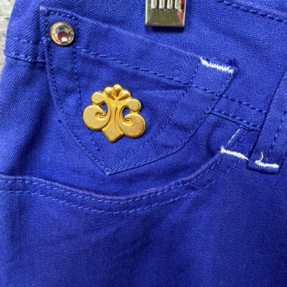 DEREON Blue Bird Wash Sailor Moon Skinny Jeans Size:12 NWT - Picture 7 of 9